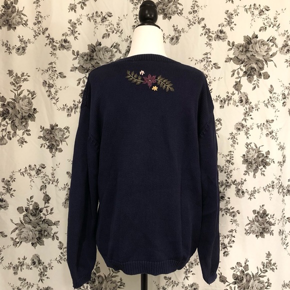 Vintage Northern Reflections Embroidered Sweater - Picture 2 of 4